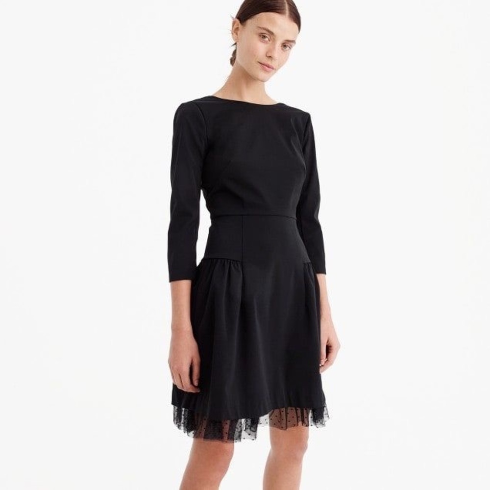Jcrew black dress